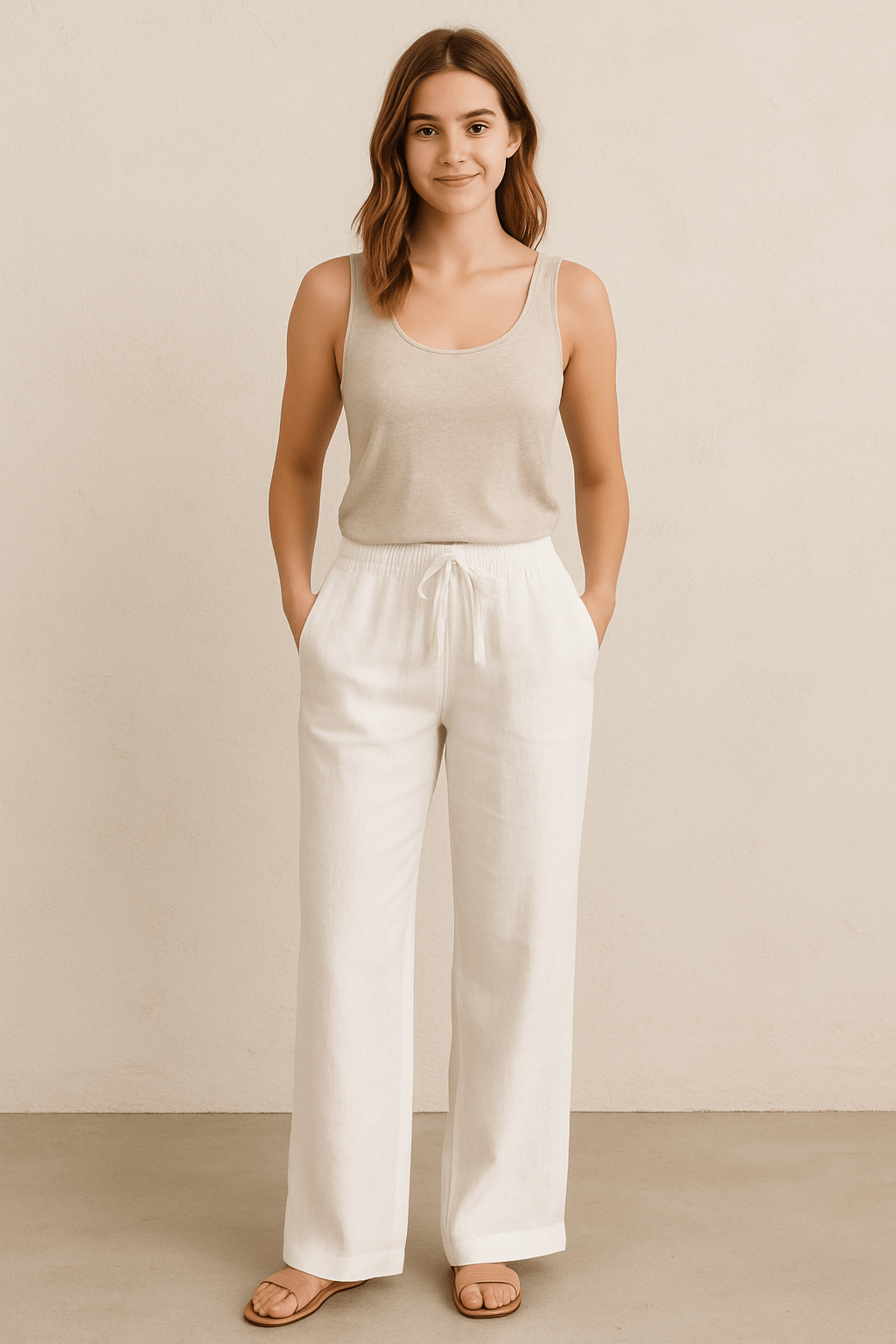 Effortless Elegance How to Style White Linen Pants for Every Occasion