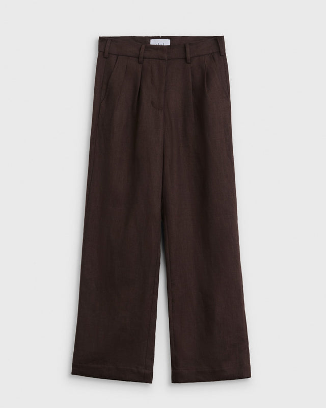 Arz Trousers - dāl the label-Espresso