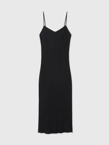 Cupro Bias Slip Dress - dāl the label-XS