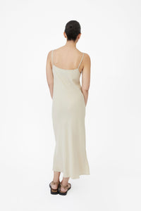 Cupro Bias Slip Dress - dāl the label-XS