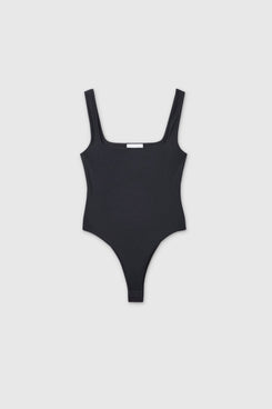 Essential Bodysuit - dāl the label-Black