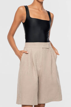 Essential Bodysuit - dāl the label-Black