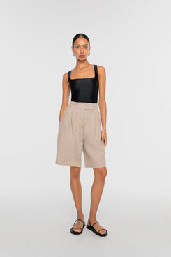 Essential Bodysuit - dāl the label-Black