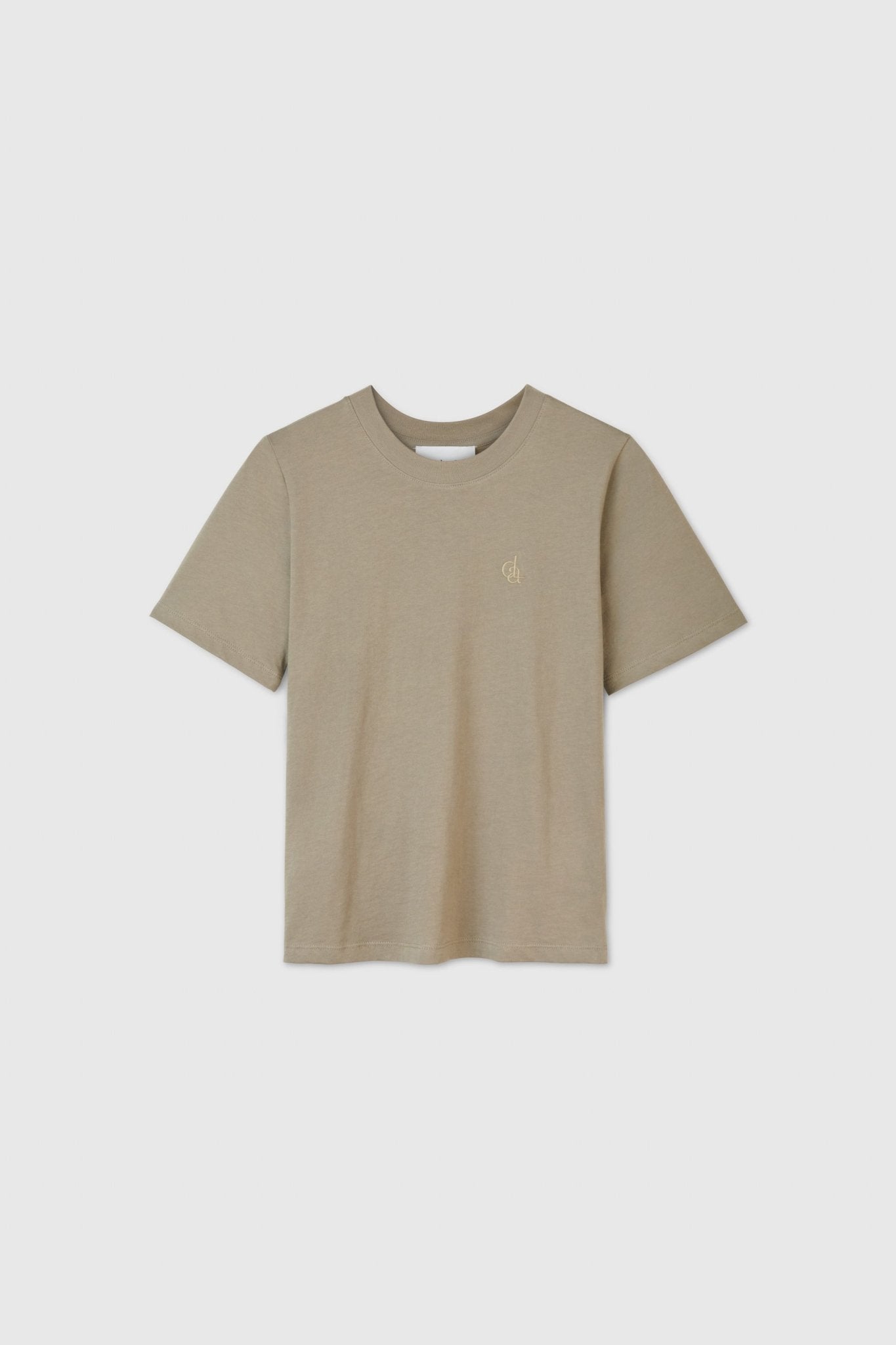 Essential Organic Cotton T-shirt - dāl the label-Olive